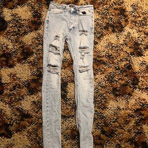 Stacked skinny jeans from boohooMAN | Size 28